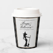 ブラックスターバストウィッチハロウィーン 紙コップ (裏面)