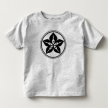ブラックスターフルーツモンのベビー/トドラーTシャツ