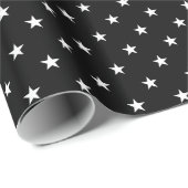 ブラックスターラッピング紙 ラッピングペーパー (ロールコーナー)