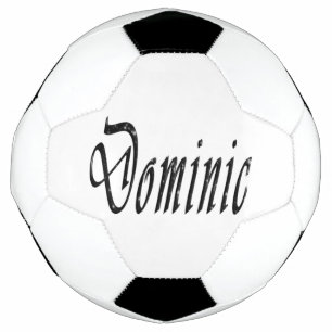 ブラックスターリードミニクの名前、Soccerball サッカーボール