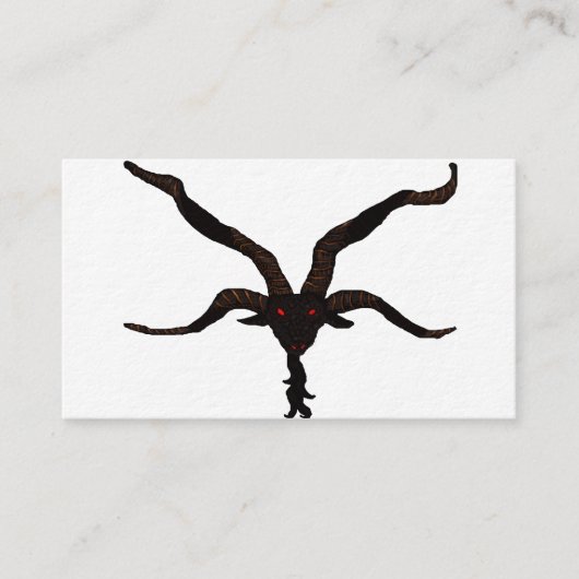 ブラックスター火山の名刺 名刺 (正面)