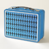 ブラックスティックメンメタルランチボックス メタルランチボックス (裏面)