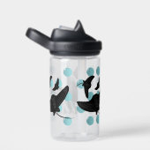 ブラックスティングレイズ海バブル子供の名前 ウォーターボトル (右面)