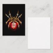 ブラックスティームパンクスパイダー アドバイスカード (正面/裏面)