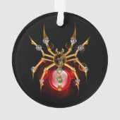 ブラックスティームパンクスパイダー オーナメント (裏面)