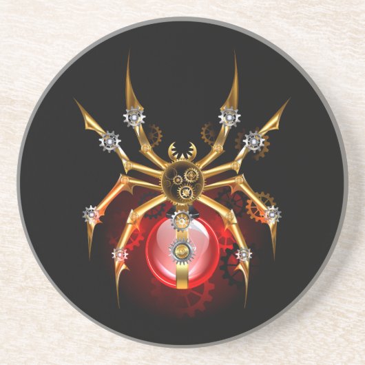 ブラックスティームパンクスパイダー コースター (正面)