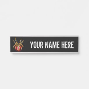 ブラックスティームパンクスパイダー サインプレート