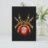 ブラックスティームパンクスパイダー サンキューカード (スタンド正面)