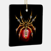 ブラックスティームパンクスパイダー セラミックオーナメント (右)