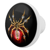 ブラックスティームパンクスパイダー セラミックノブ (右)