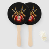 ブラックスティームパンクスパイダー ハンドファン (正面&裏面)