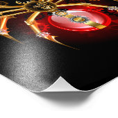 ブラックスティームパンクスパイダー フォトプリント            (角)