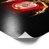 ブラックスティームパンクスパイダー フォトプリント            (角)