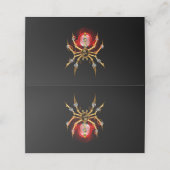 ブラックスティームパンクスパイダー プレイスカード (外部開封)