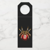 ブラックスティームパンクスパイダー ボトルネックタグ (正面)