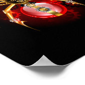 ブラックスティームパンクスパイダー ポスター (角)