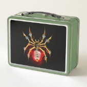 ブラックスティームパンクスパイダー メタルランチボックス (裏面)