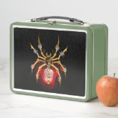 ブラックスティームパンクスパイダー メタルランチボックス (インサイチュ)