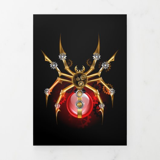 ブラックスティームパンクスパイダー 三つ折りプログラム (カバー)