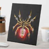 ブラックスティームパンクスパイダー 台座サイン (インサイチュ)