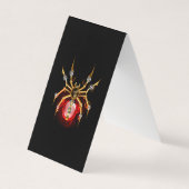 ブラックスティームパンクスパイダー 名刺 (正面)