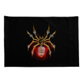 ブラックスティームパンクスパイダー 枕カバー (裏面-右)