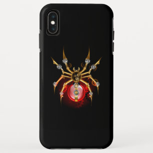 ブラックスティームパンクスパイダー iPhone XS MAXケース