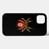ブラックスティームパンクスパイダー Case-Mate iPhoneケース (裏面 (横))