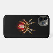 ブラックスティームパンクスパイダー Case-Mate iPhoneケース (裏面(横))