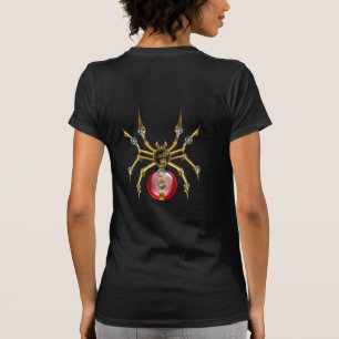ブラックスティームパンクスパイダー Tシャツ