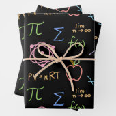 ブラックステムラッピング紙フラットシートセット3 ラッピングペーパーシート (インサイチュ)