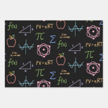 ブラックステムラッピング紙フラットシートセット3