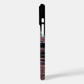 ブラックステンドグラスサンタモニカ桟橋 Case-Mate iPhoneケース (裏面 / 左)