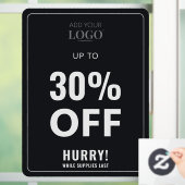 ブラックストアお洒落ッププロモクリアランス販売割引 ウィンドウサイン (ホーム)