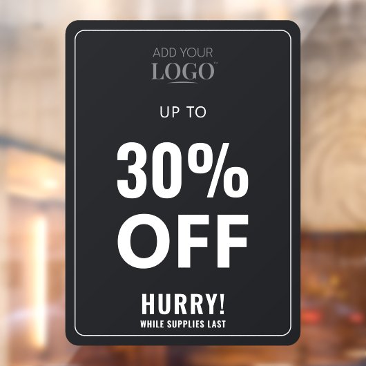 ブラックストアお洒落ッププロモクリアランス販売割引 ウィンドウサイン (シート2)