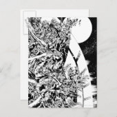 ブラックストナイトグループと月2 ポストカード (正面/裏面)