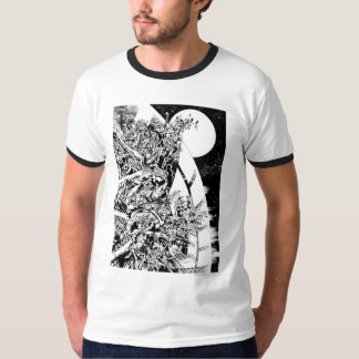 ブラックストナイトグループと月2 Tシャツ