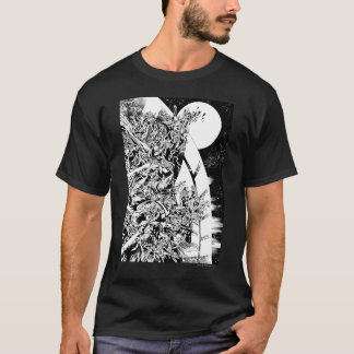 ブラックストナイトグループと月2 Tシャツ