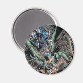 ブラックストナイトグ絵画ループの色 マグネット (正面/裏面)