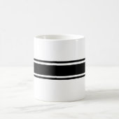 ブラックストライプマグ コーヒーマグカップ (中央)