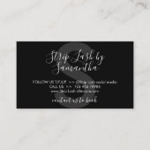 ブラックストリップラッシュアフターケア 名刺 (正面)