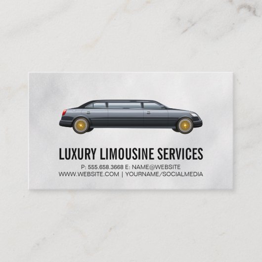 ブラックストレッチリモ 名刺 (正面)