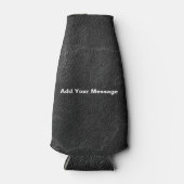 ブラックストーンのテクスチャボトルクール ボトルクーラー (正面)