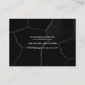 ブラックストーンミニマエレガントリストプロフェッショナルチュビー 名刺 (裏面)