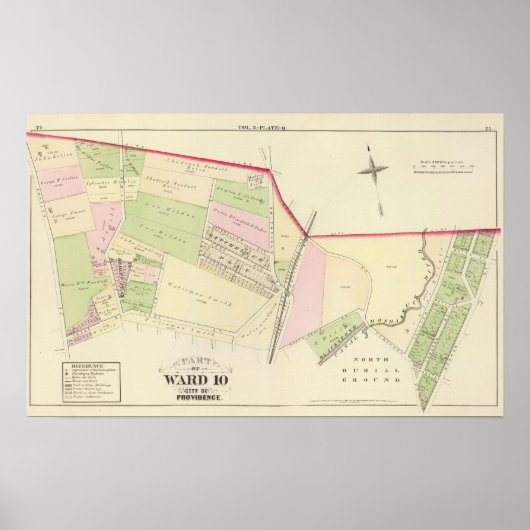 ブラックストーン運河ノース埋葬地バッチェラー ポスター (正面)