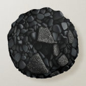 ブラックストーン ラウンドクッション (裏面)