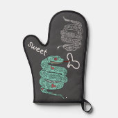 ブラックスネークスウィート 鍋つかみ (正面)