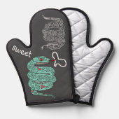 ブラックスネークスウィート 鍋つかみ (正面/裏面)