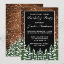 ブラックスノーウッドアンドフォレストカントリーパイン誕生日