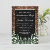 ブラックスノーウッドフォレストカントリーバチェロレッテ 招待状 (スタンド正面)